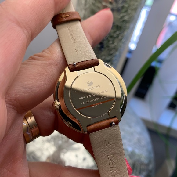 SOLD⛔️Authentic SWAROVSKI PURE 34 leather strap - Picture 3 of 8